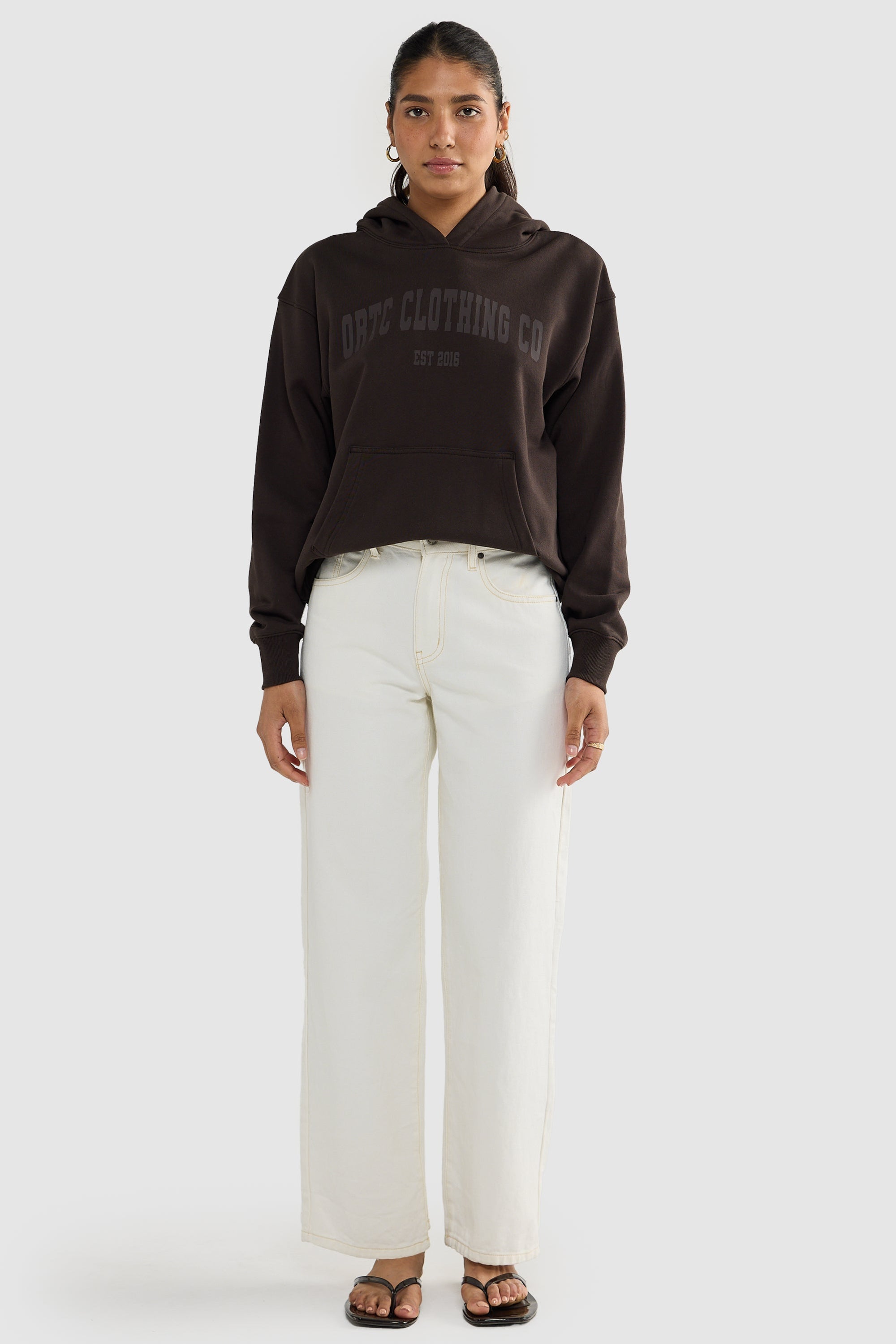 College Hoodie | Carob