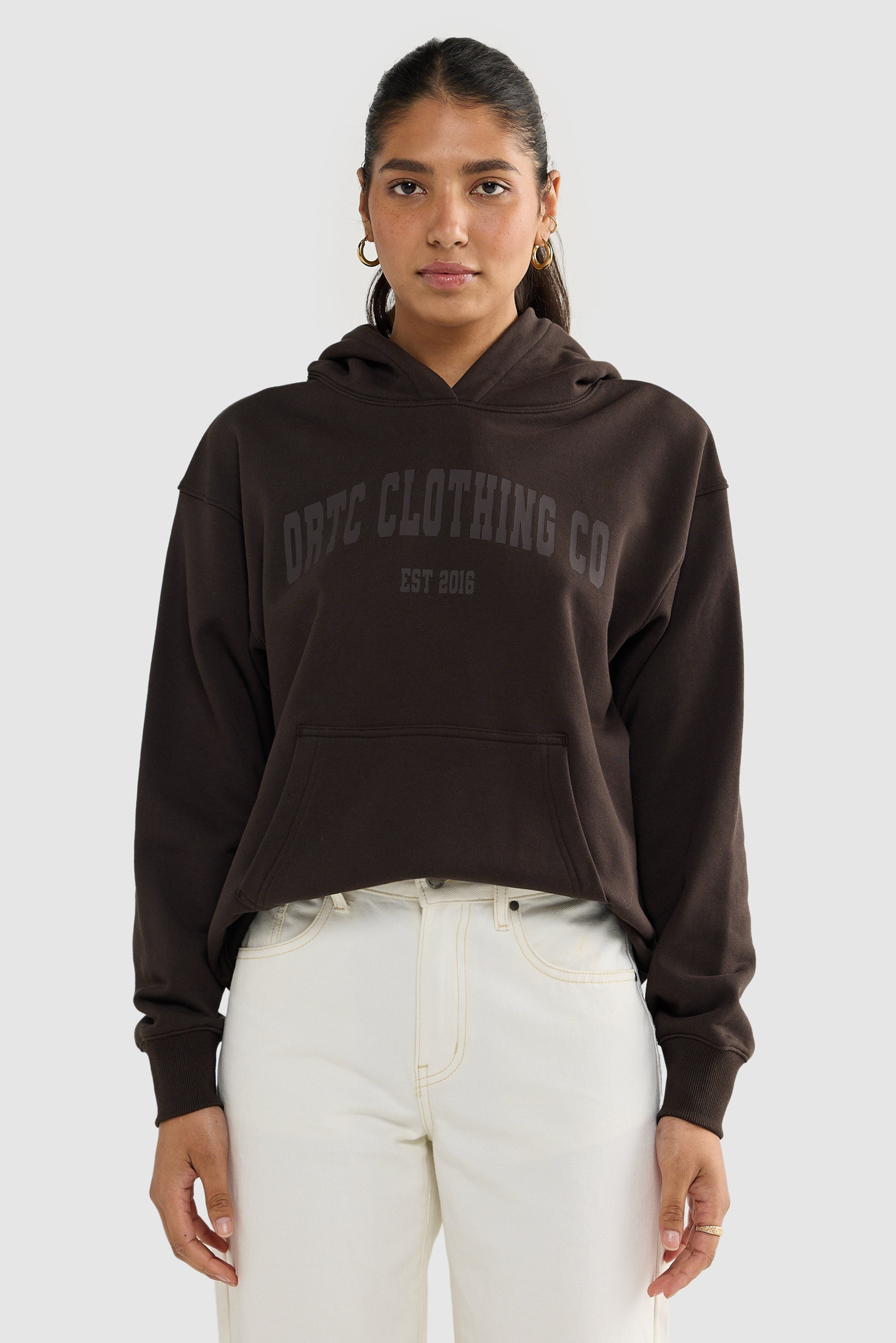 College Hoodie | Carob