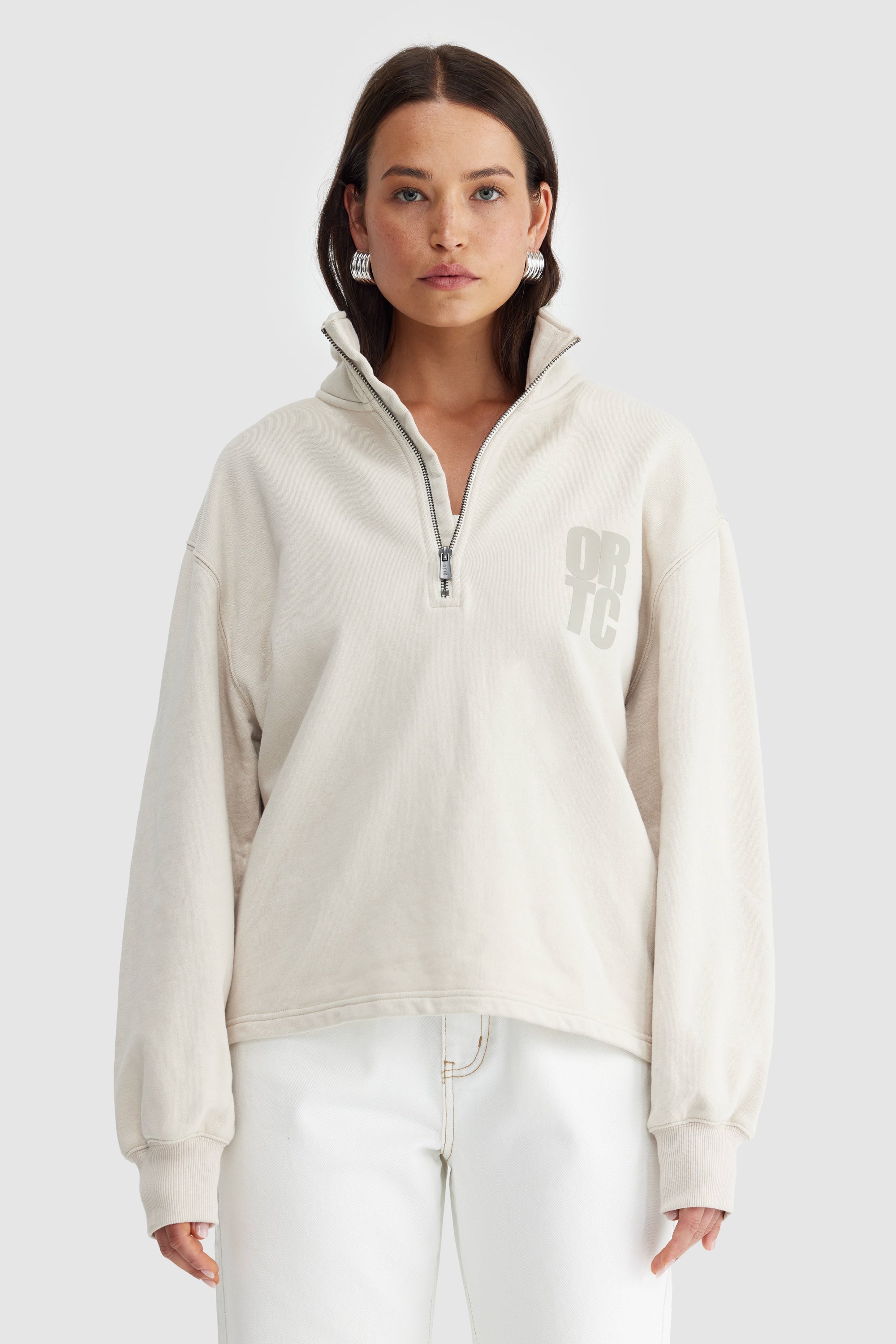 Isla Quarter Zip | Bone