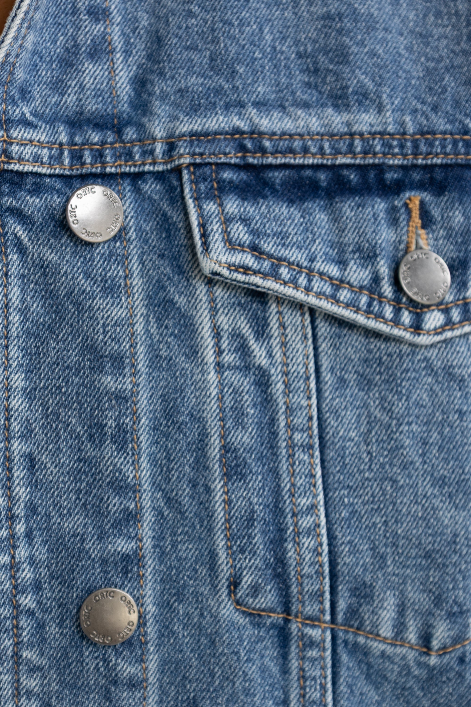 Willow Denim Oversized Jacket | Mid Blue