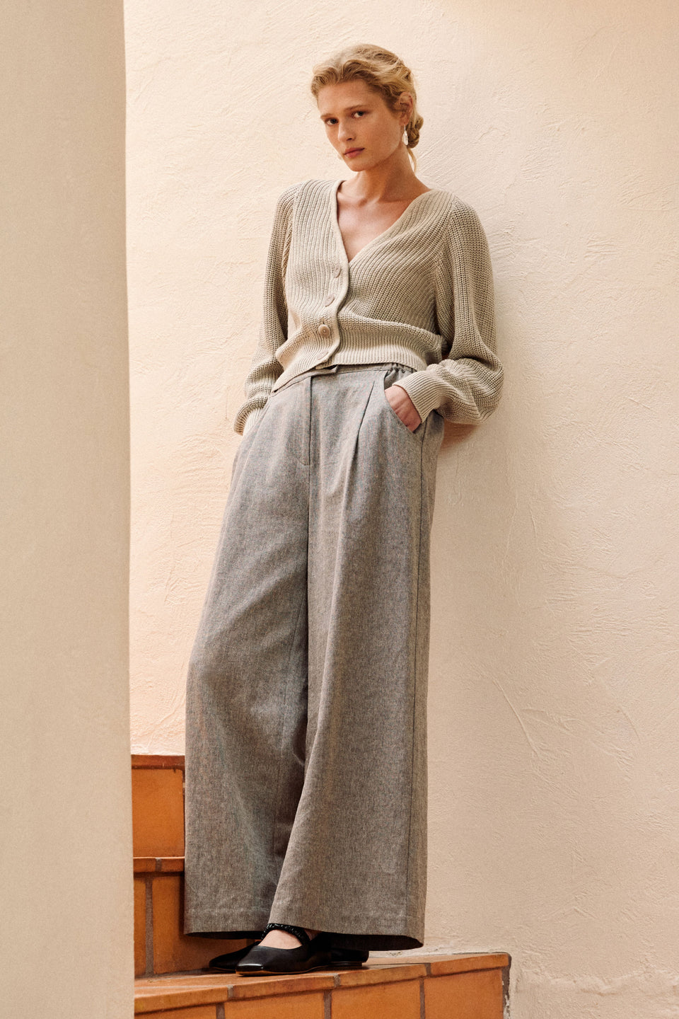 Saari Cardigan | Ecru