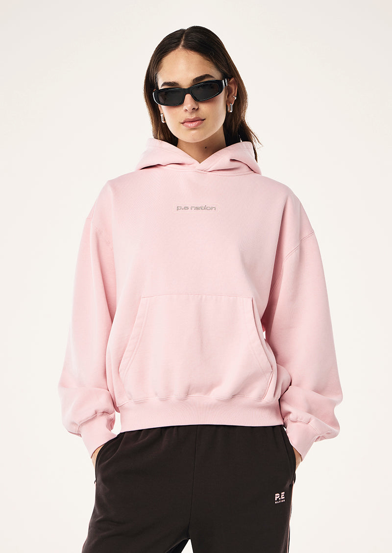 Peak Hoodie | Washed Chalk Pink