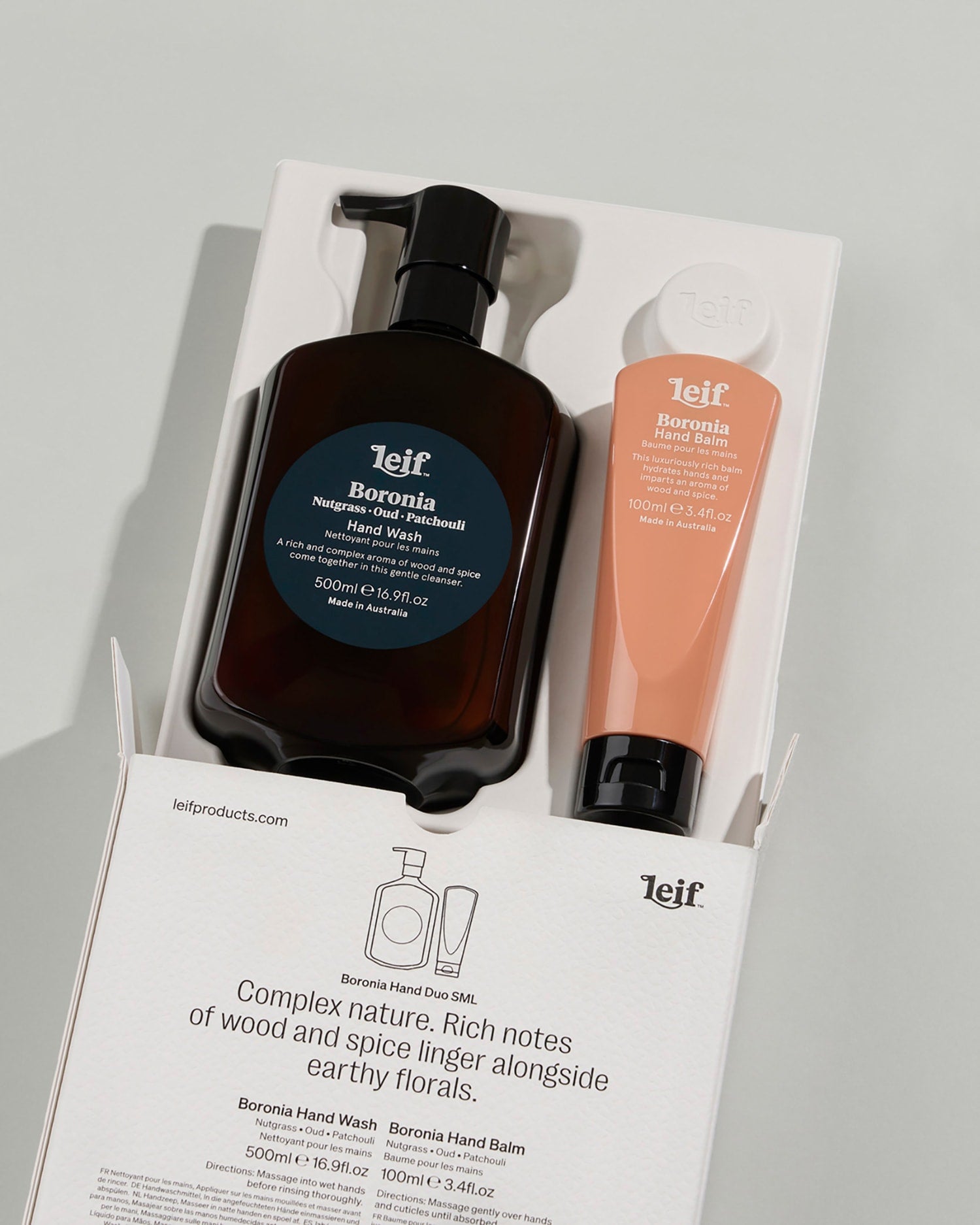 Limited Edition Holiday Boronia Hand Duo Sml