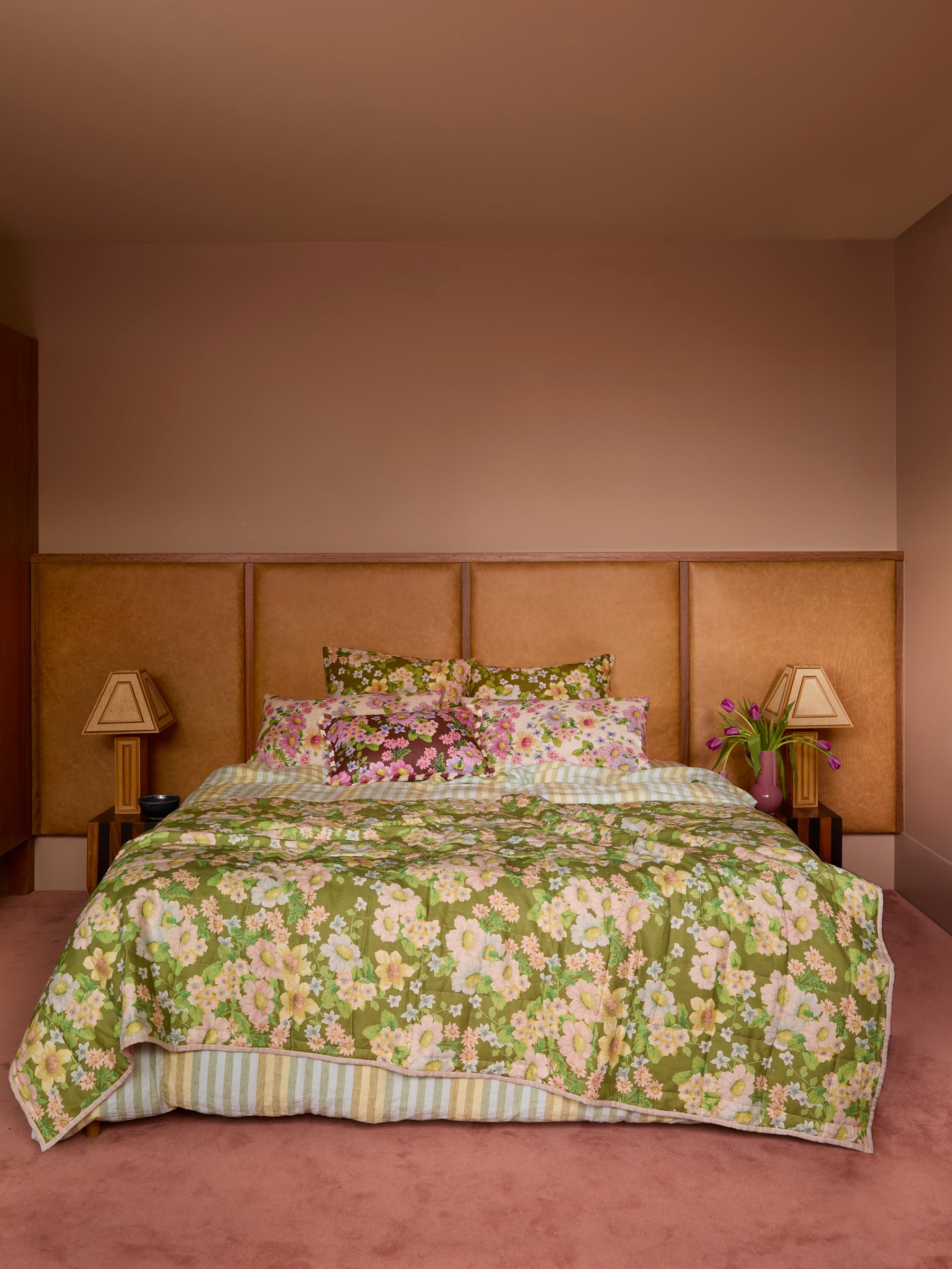 Buttercup Multi Linen Pillowcases 2P