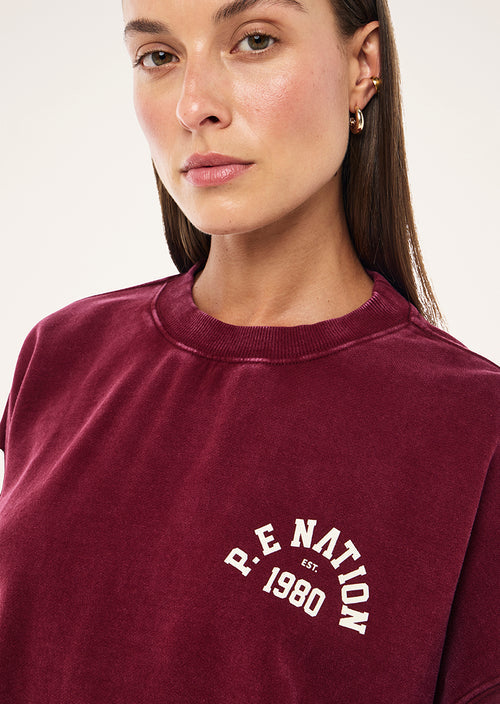 Swerve 2.0 Sweat | Washed Cabernet