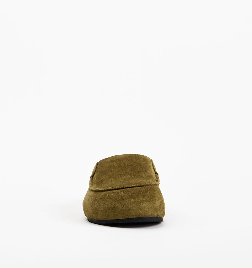 Shan | Khaki Suede