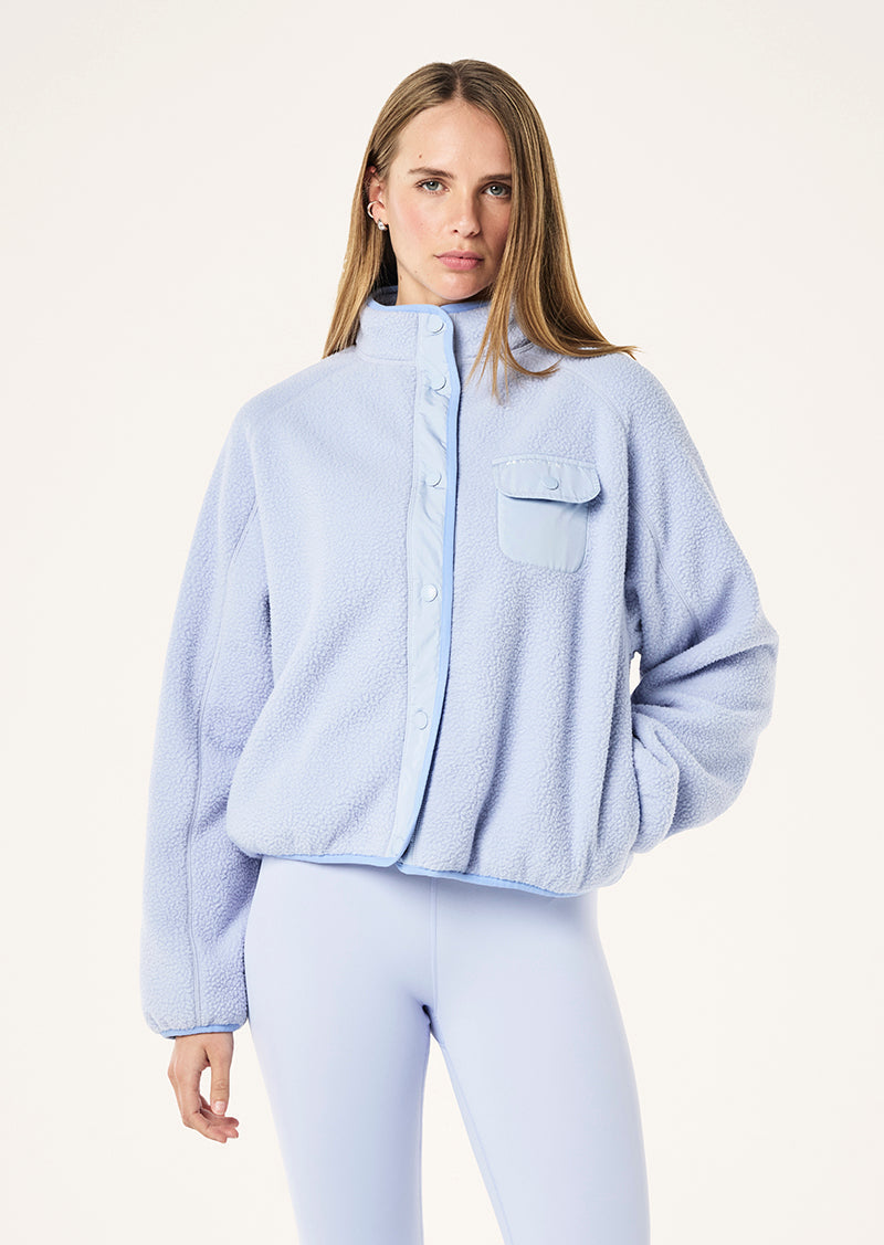 Takeover Jacket | Heather Blue