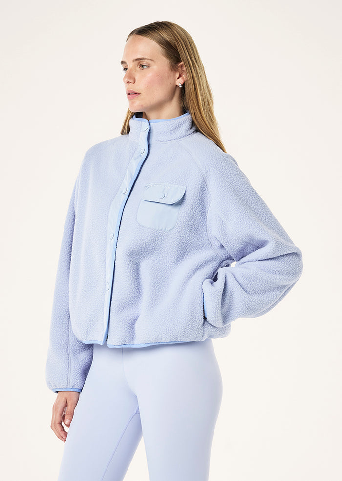 Takeover Jacket | Heather Blue