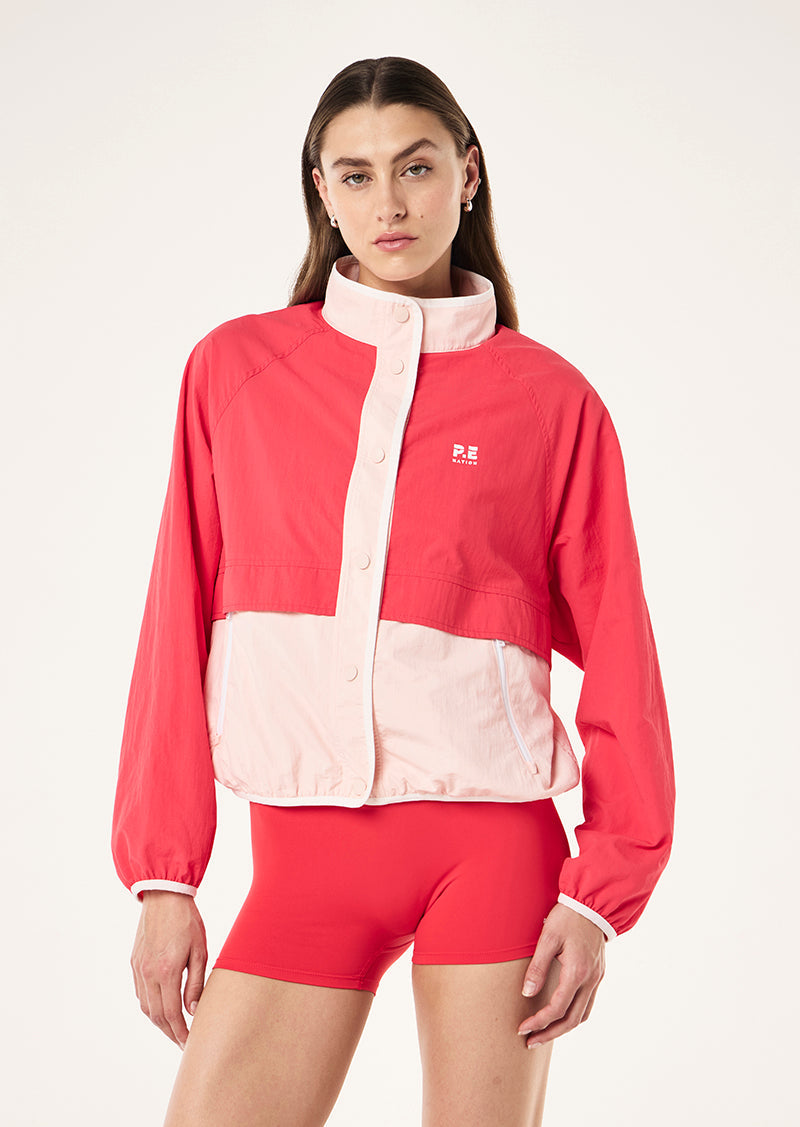 Technique Spray Jacket | Strawberry