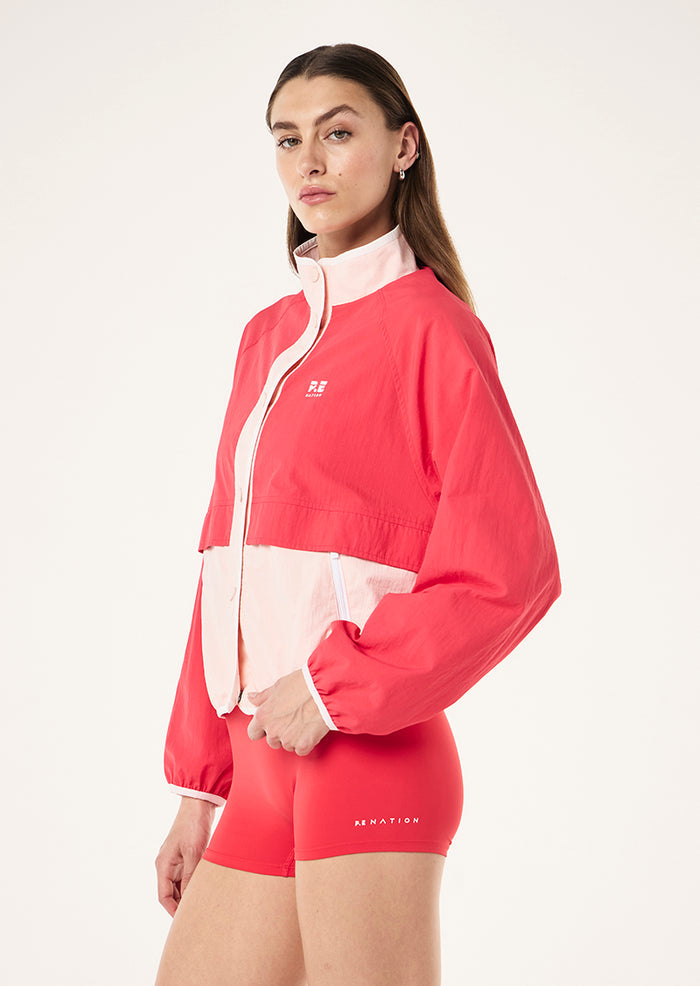 Technique Spray Jacket | Strawberry