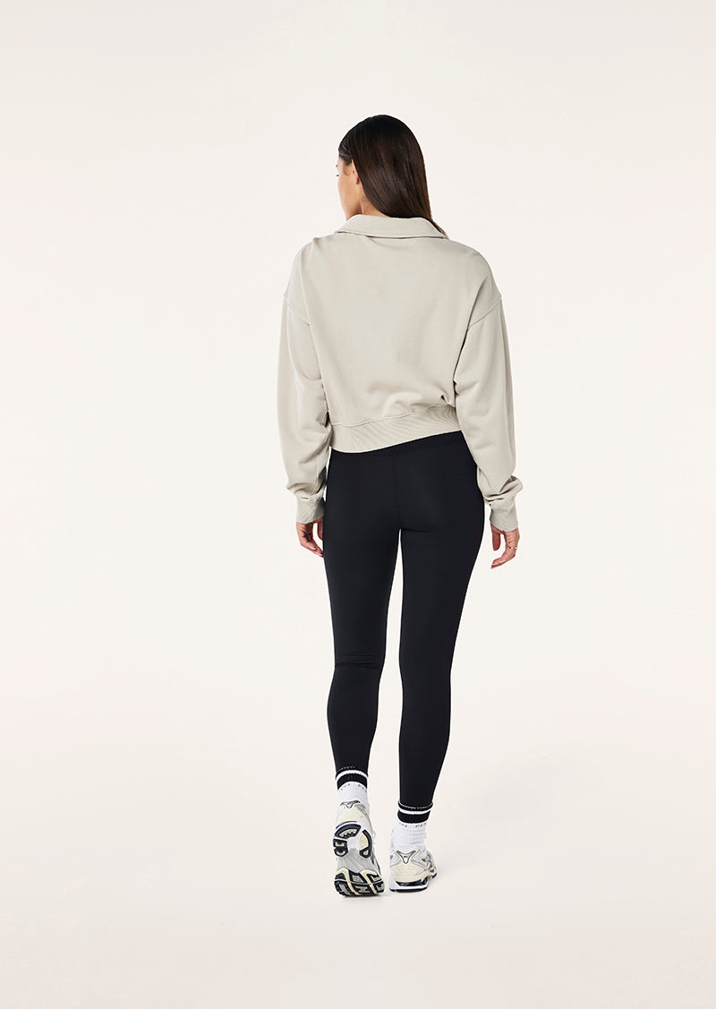 Tranquility Zip Sweat | Washed Moonstruck