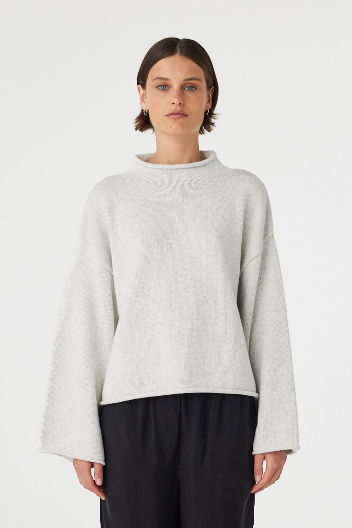 Maeve Sweater | Snow Marle