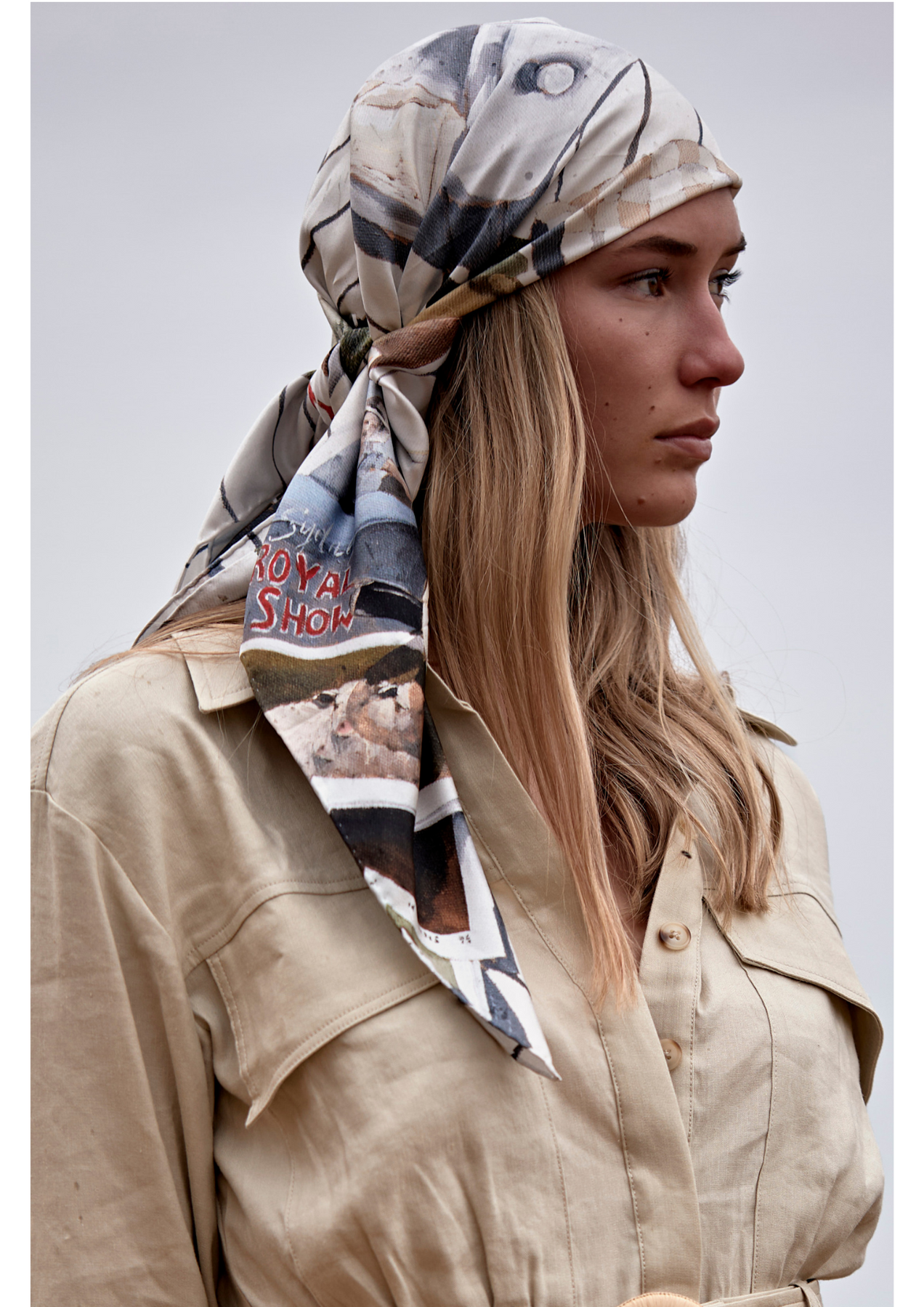 Farm Mornings | Silk Scarf