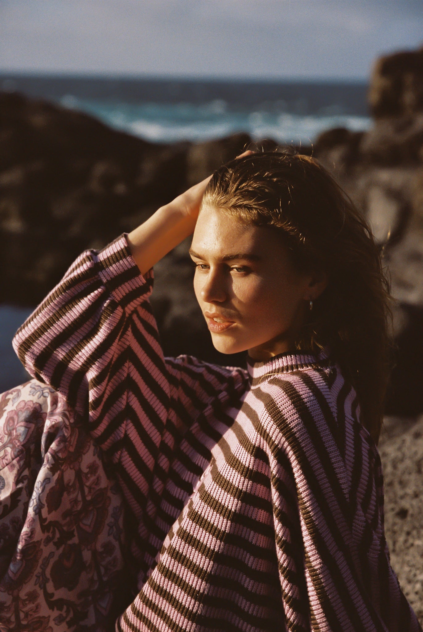Canto Striped Knit Jumper