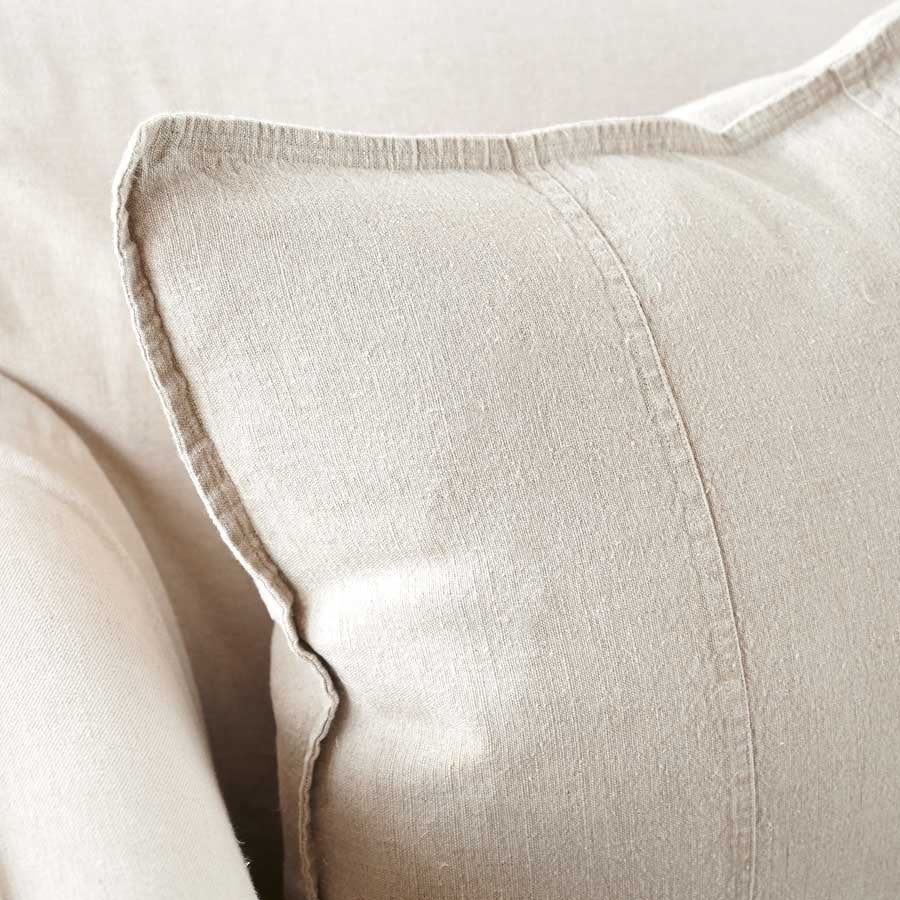 Luca Linen Cushion | Natural