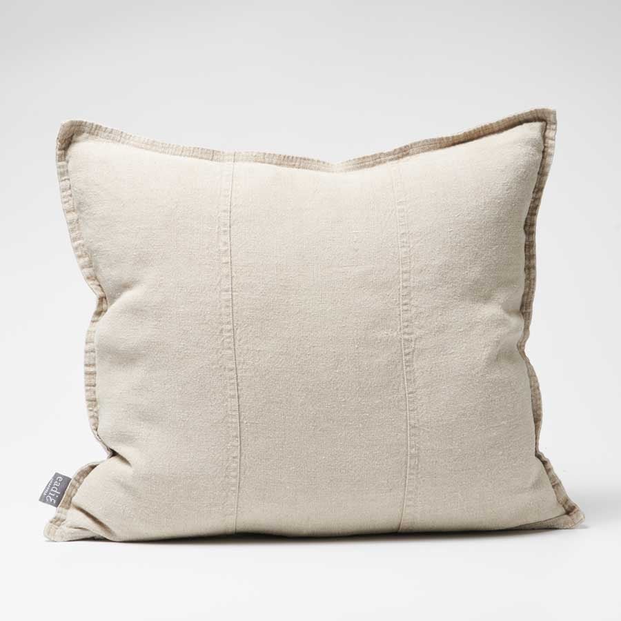 Luca Linen Cushion | Natural