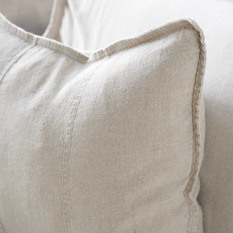 Luca Linen Cushion | Natural