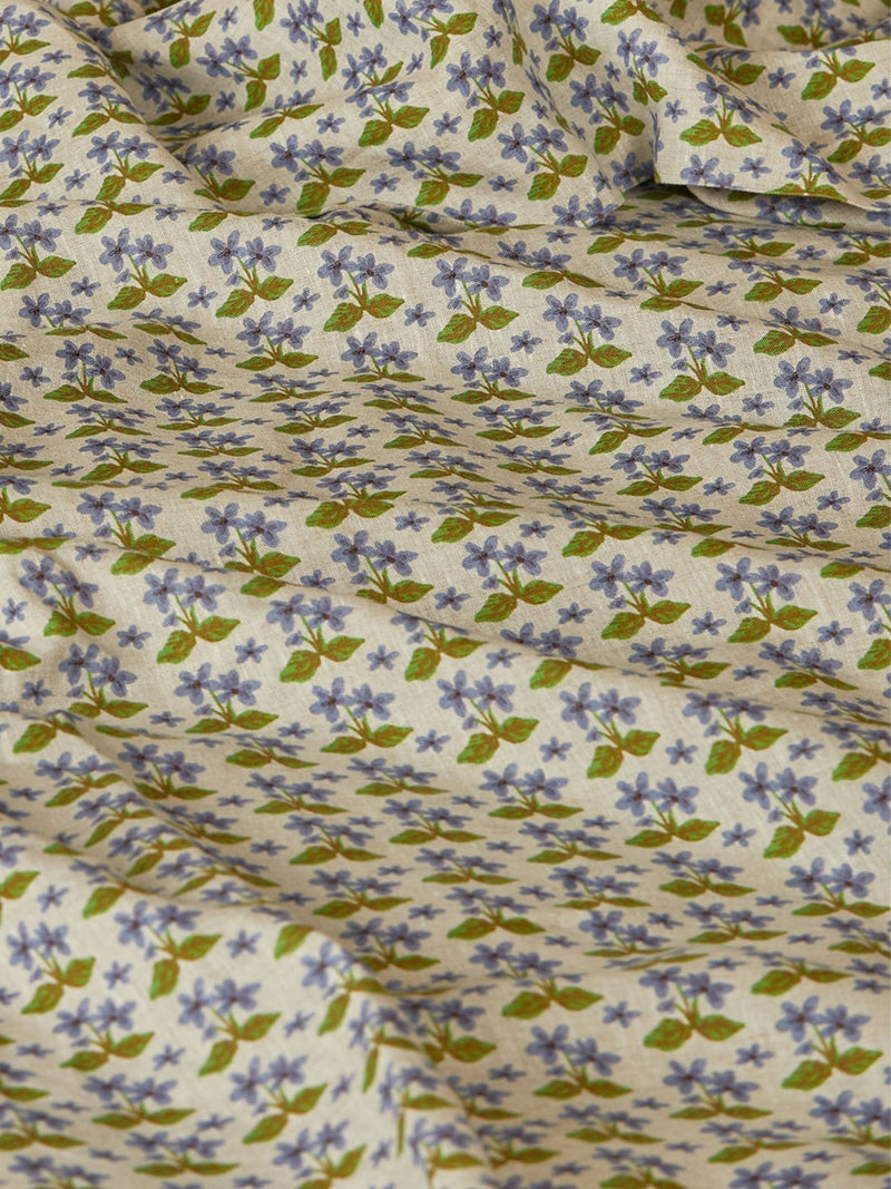 Petit Madeline Blue Linen Pillowcases 2P