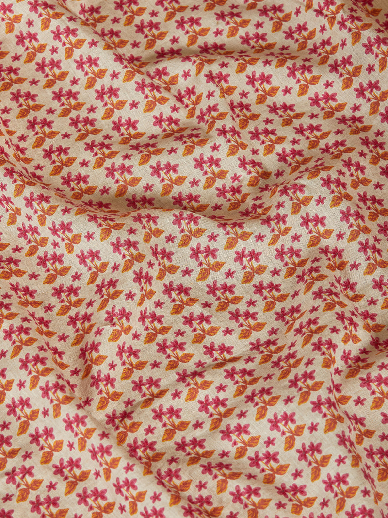 Petit Madeline Pink Linen Pillowcases 2P