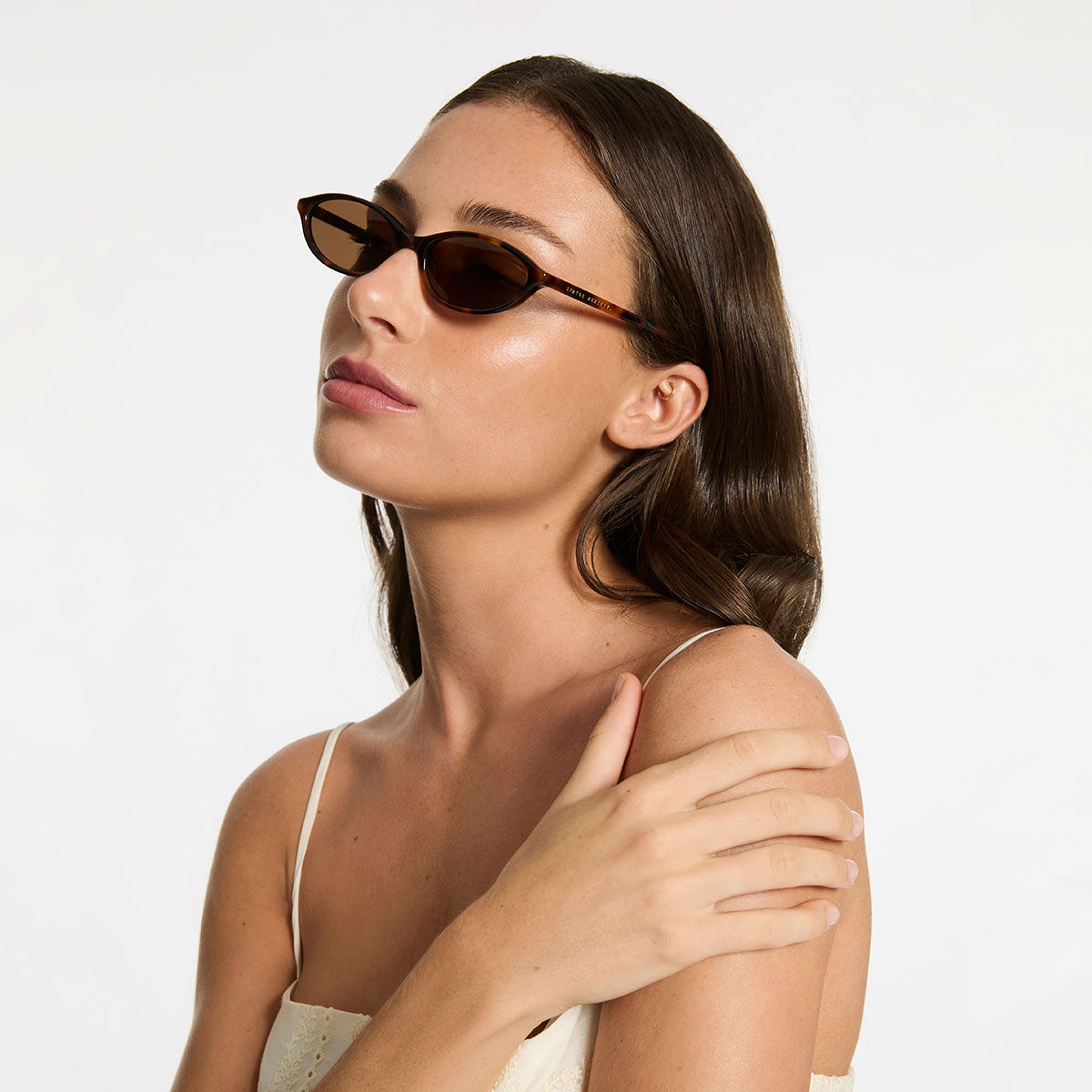 Apex Sunglasses | Brown Tort/Gold