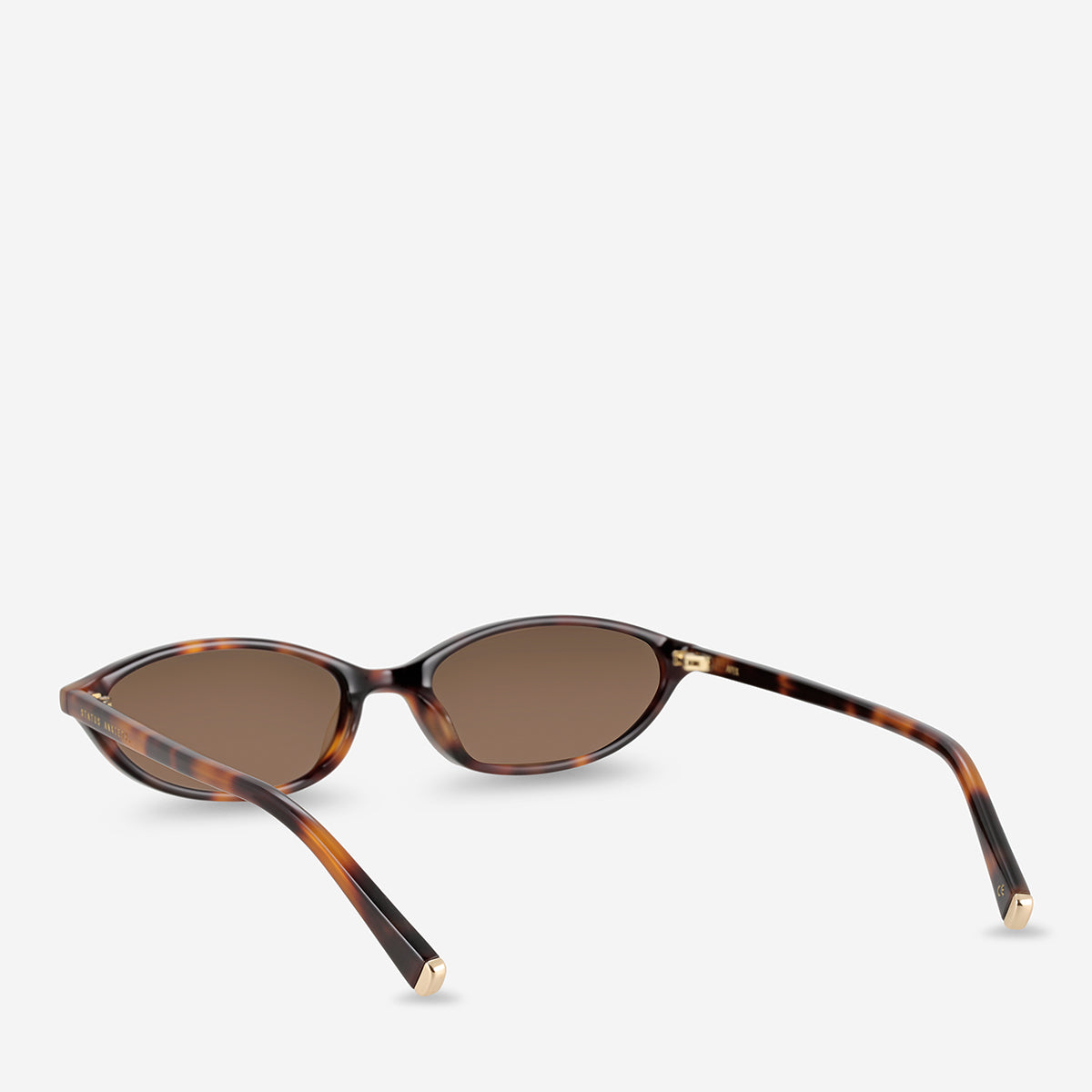 Apex Sunglasses | Brown Tort/Gold