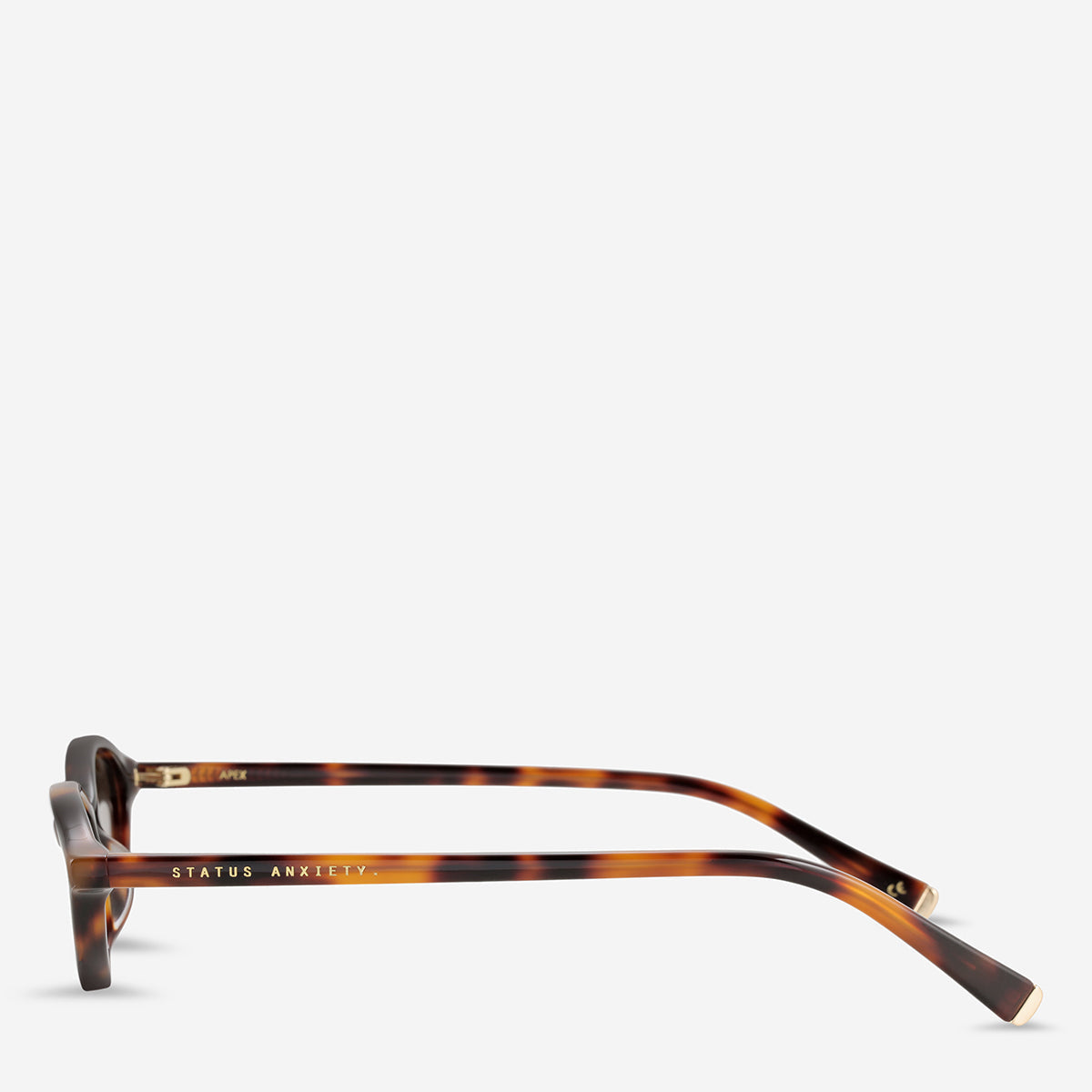Apex Sunglasses | Brown Tort/Gold