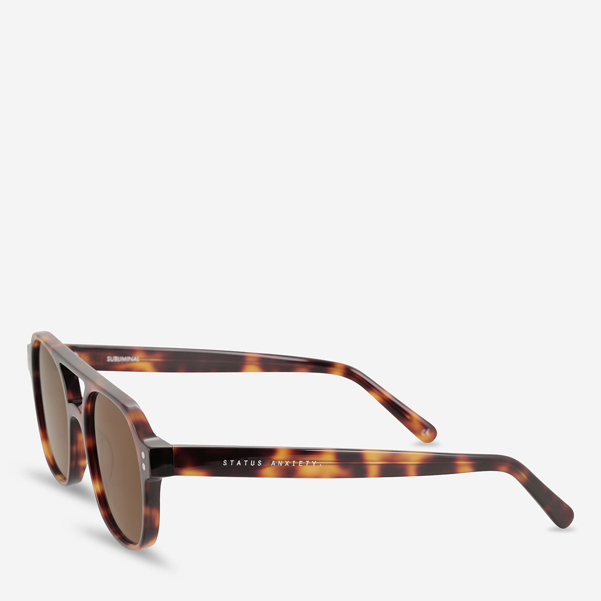 Subliminal Sunglasses | Brown Tort