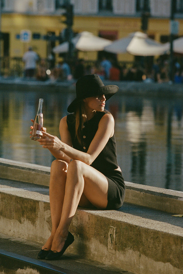 Holiday Bucket | Black Canvas