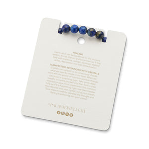 Energy Gem Bracelet | Lapis Lazuli - MOSS AND WILD