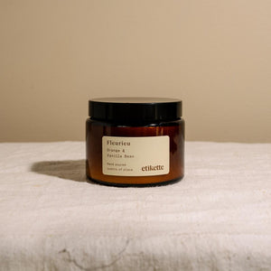 Fleurieu | Orange & Vanilla Bean Soy Candle - MOSS AND WILD
