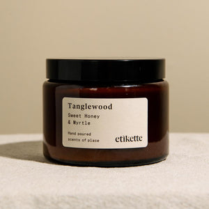 Tanglewood | Sweet Honey & Myrtle Soy Candle - MOSS AND WILD