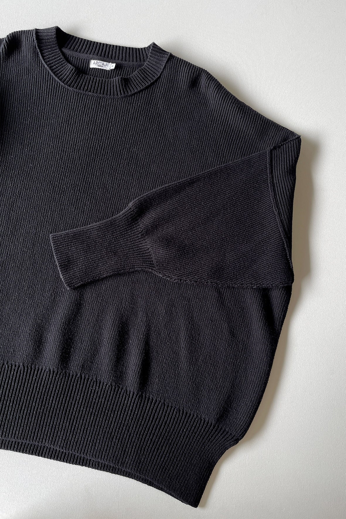 Harper Knit Sweater | Black
