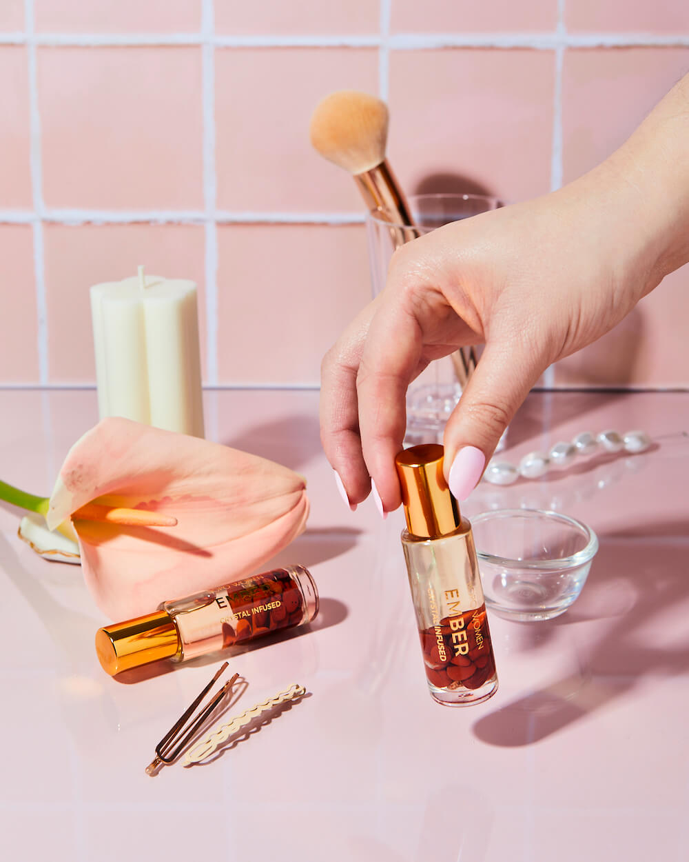 Crystal Perfume Roller | Ember - MOSS AND WILD