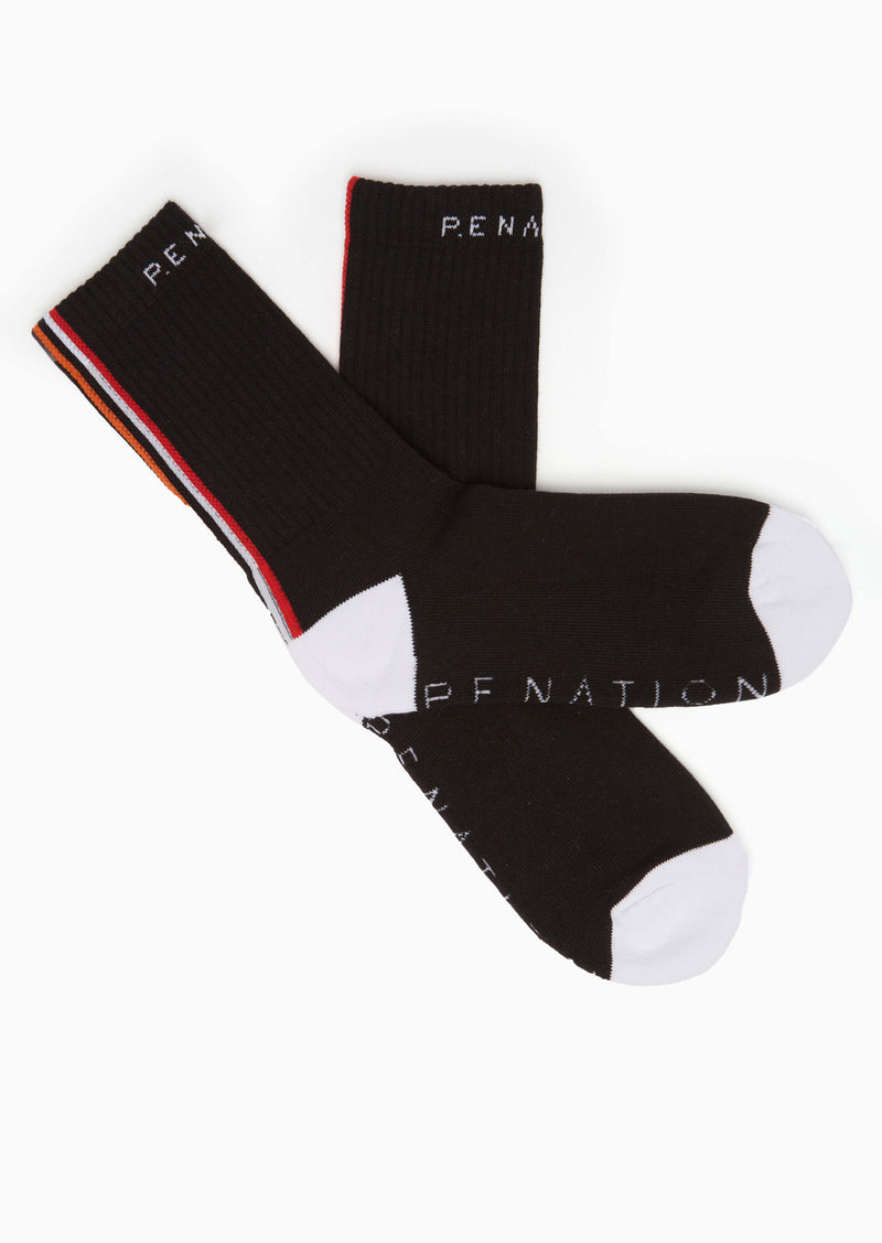 Vertical Jump Twin Sock Pack | Blk/White