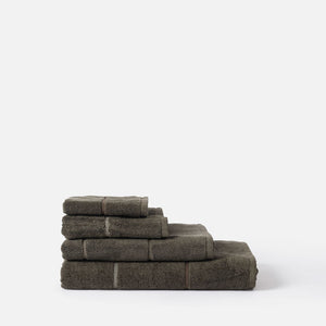 Pia Cotton Bath Towel | Ivy/Multi - MOSS AND WILD